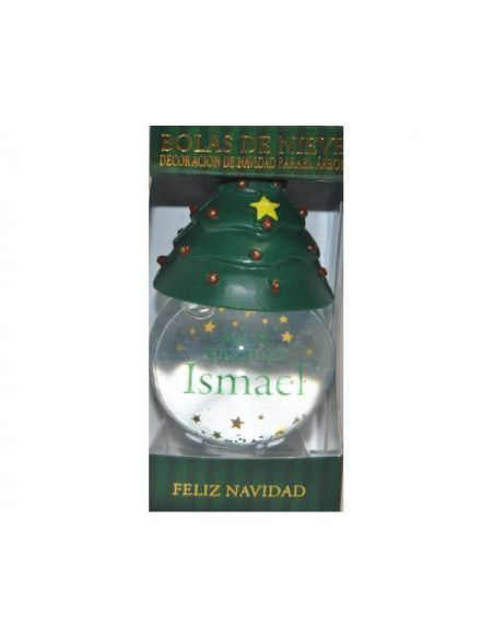 BOLA DE NAVIDAD ISMAEL