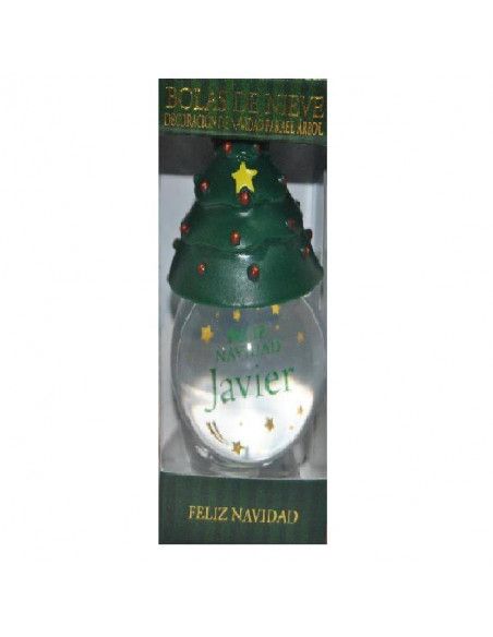 BOLA DE NAVIDAD JAVIER
