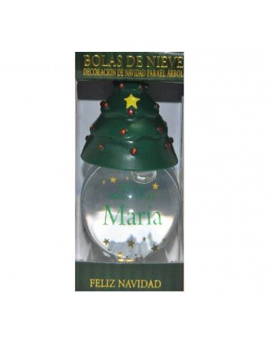 BOLA DE NAVIDAD MARÍA
