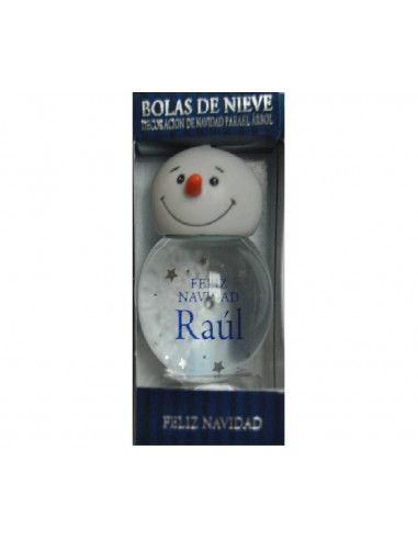 BOLA DE NAVIDAD RAÚL