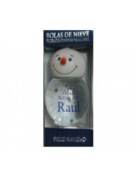 BOLA DE NAVIDAD RAÚL