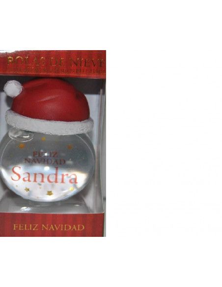 BOLA DE NAVIDAD SANDRA