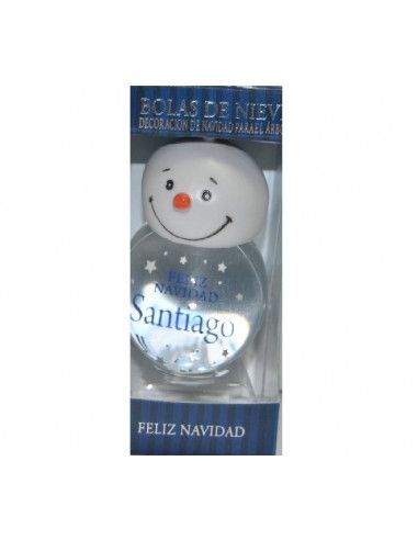 BOLA DE NAVIDAD SANTIAGO