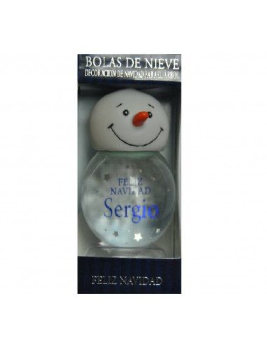 BOLA DE NAVIDAD SERIGIO