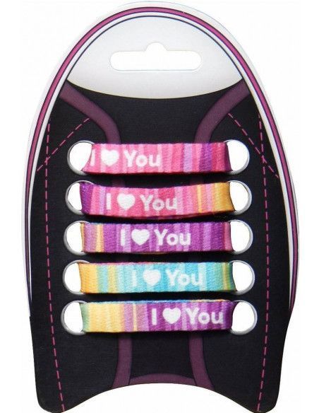 CORDONES PERSONALIZADOS "I LOVE YOU"