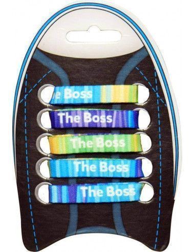 CORDONES  PERSONALIZADOS "THE BOSS"