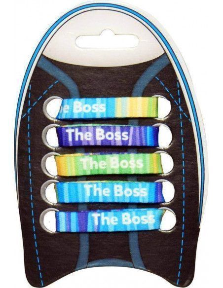 CORDONES  PERSONALIZADOS "THE BOSS"