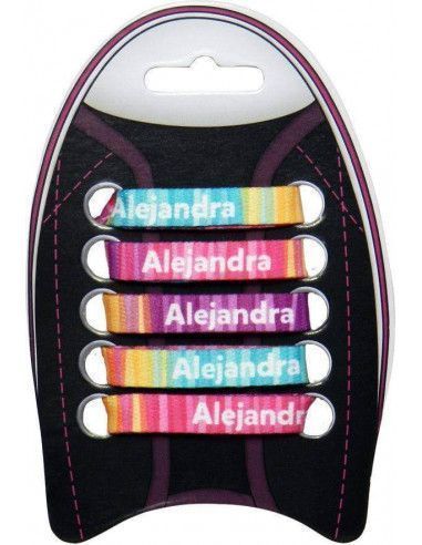 CORDONES PERSONALIZADOS "ALEJANDRA"