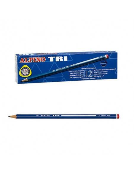 LAPIZ DE GRAFITO JUNIOR TRI HB ALPINO