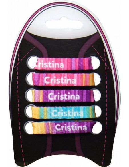 CORDONES PERSONALIZADOS "CRISTINA"