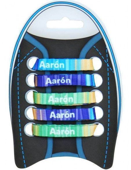 CORDONES PERSONALIZADOS "AARON"