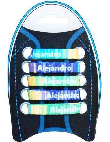 CORDONES PERSONALIZADOS "ALEJANDRO"