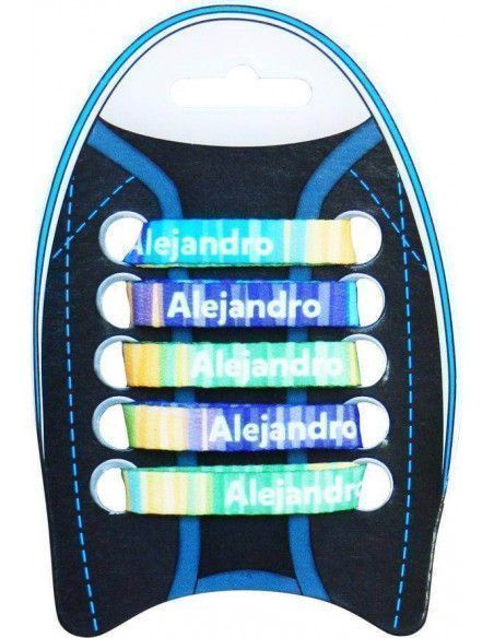 CORDONES PERSONALIZADOS "ALEJANDRO"