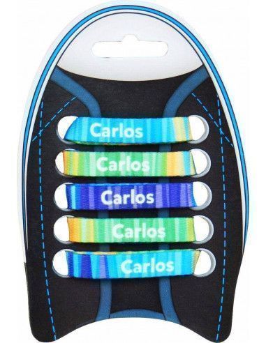 CORDONES PERSONALIZADOS "CARLOS"