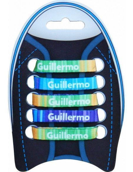 CORDONES PERSONALIZADOS "GUILLERMO"