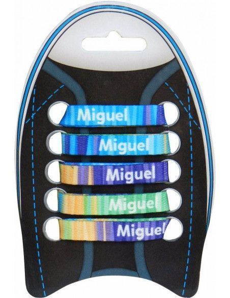 CORDONES CON NOMBRE "MIGUEL"