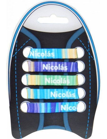 CORDONES PERSONALIZADOS "NICOLÁS"
