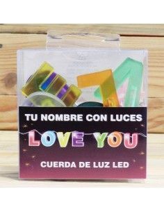 LETRAS LED "LOVE YOU"