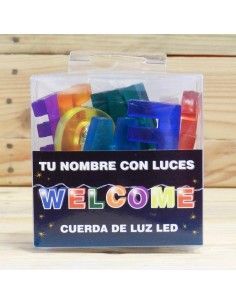 LETRAS LED "WELCOME"