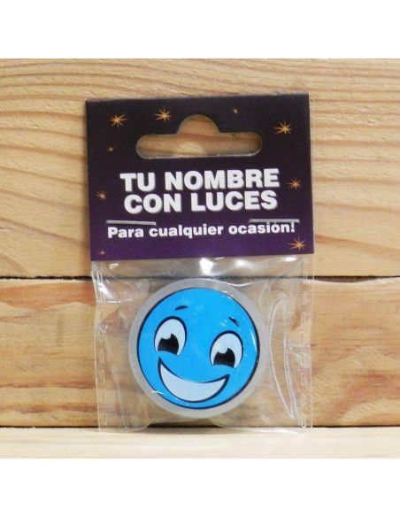 LETRAS LED "SONRISA AZUL"