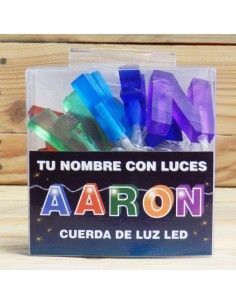 LETRAS LED "AARON"
