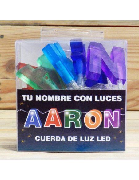LETRAS LED "AARON"