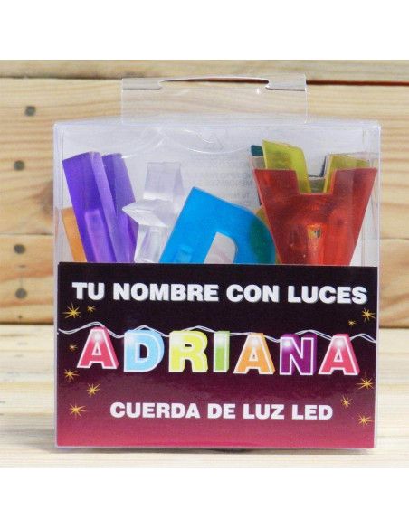 LETRAS LED "ADRIANA"