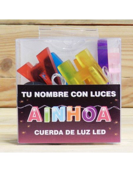 LETRAS LED "AINHOA"