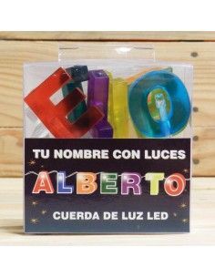 LETRAS LED "ALBERTO"
