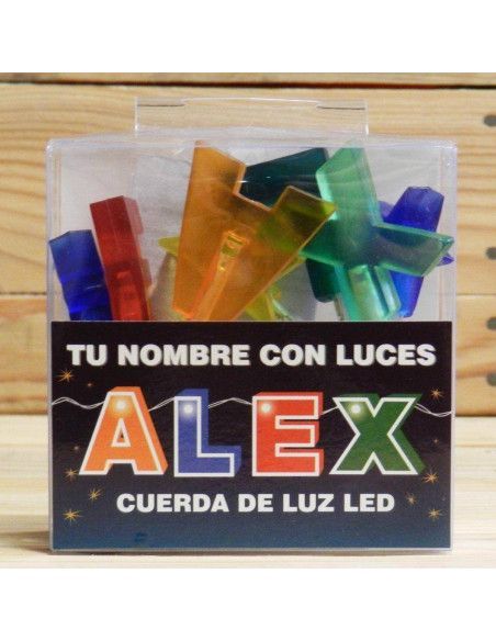 LETRAS LED "ALEX"
