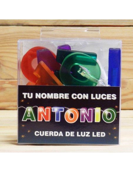 LETRAS LED "ANTONIO"