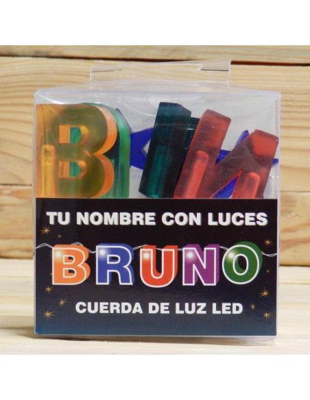 LETRAS LED "BRUNO"