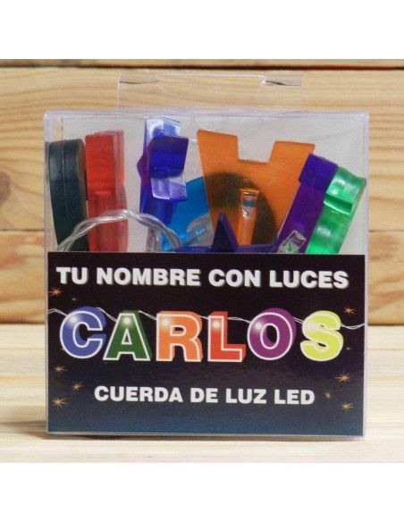 LETRAS LED "CARLOS"
