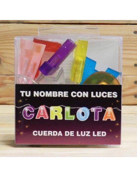 LETRAS LED "CARLOTA"