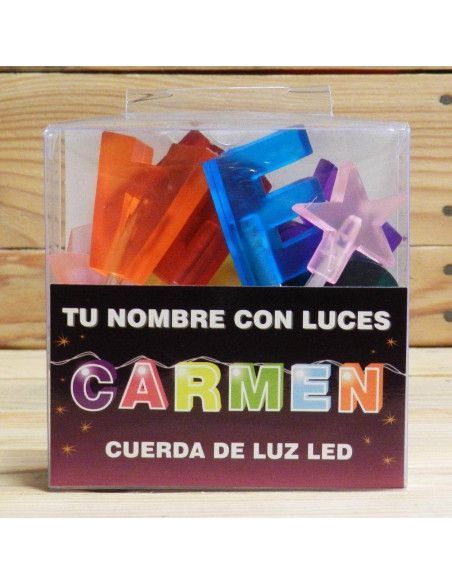 LETRAS LED "CARMEN"