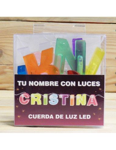 LETRAS LED "CRISTINA"