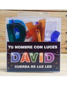 NOMBRE LED "DAVID"