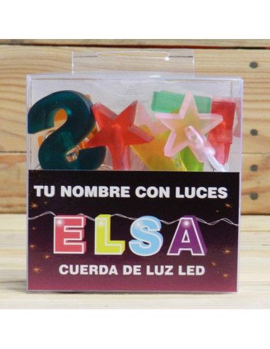 NOMBRE LED "ELSA"
