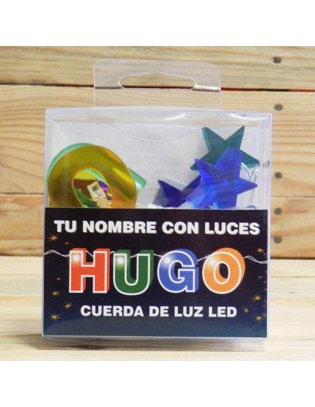 LETRAS LED "HUGO"