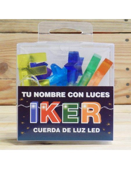 LETRAS LED "IKER"
