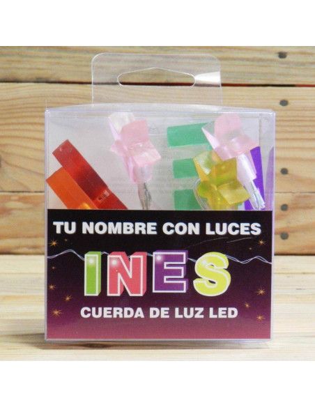 NOMBRE LED "INES"