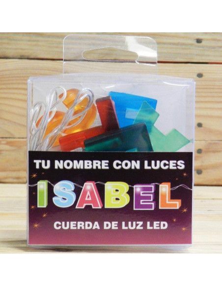 LETRAS LED "ISABEL"