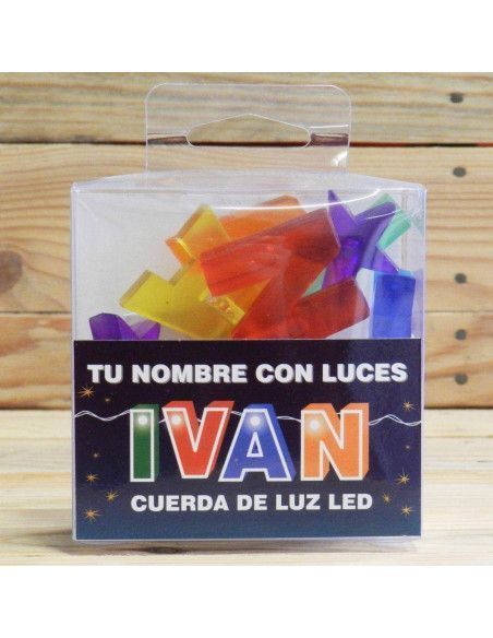 LETRAS LED "IVAN"
