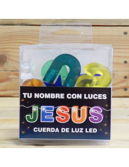 LETRAS LED "JESÚS"
