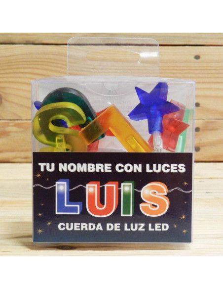 LETRAS LED "LUIS"