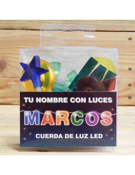 LETRAS LED "MARCOS"