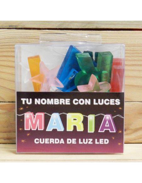 LETRAS LED "MARIA"