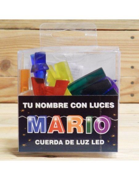 LETRAS LED "MARIO"