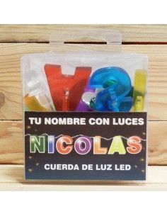 LETRAS LED "NICOLAS"