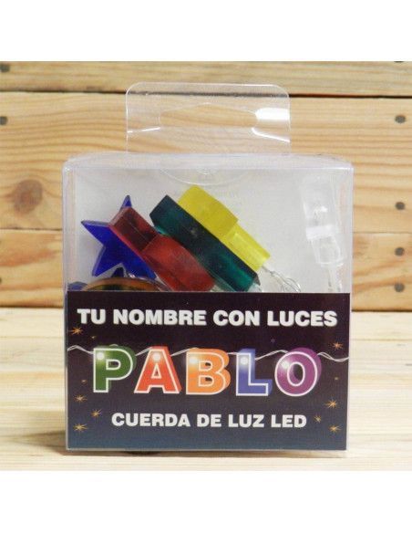 LETRAS LED "PABLO"